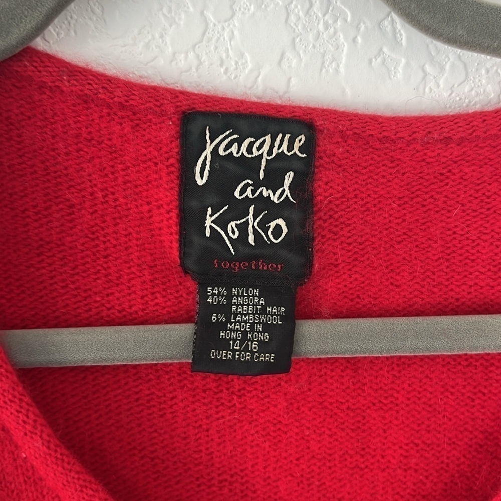 Vintage Jacque and Koko Angora Sweater‎ - Picture 6 of 6